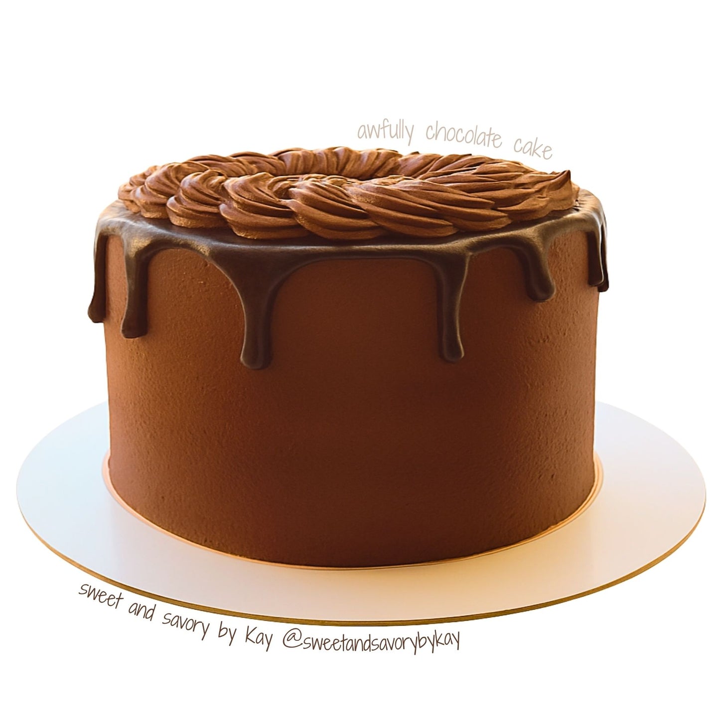 Awfully Chocolate Cake